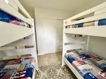 3rd Bedroom - 4 twin bunk beds